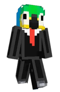 Front of Minecraft skin