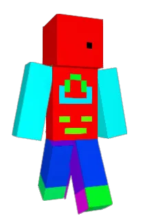 Front of Minecraft skin