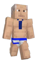 tan and calico Minecraft skin — Classic model — first worn by Ruedigerthe2nd