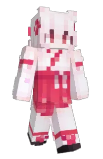 Front of Zetior's skin
