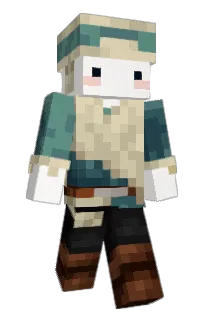 Front of jinyeu's skin