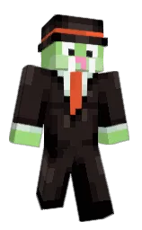 cocoa brown and asphalt Minecraft skin — Classic model — first worn by Asptu
