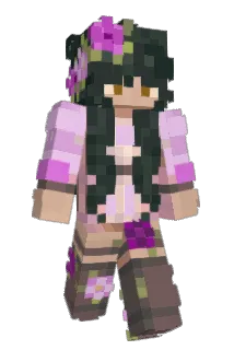aaaquagirl Minecraft avatar full body