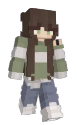 AlterCount's Minecraft skin wearing the Pan cape