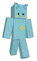 Space_Tyger98's Minecraft skin wearing the Aurora cape