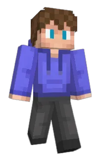 Front of DexYT's skin