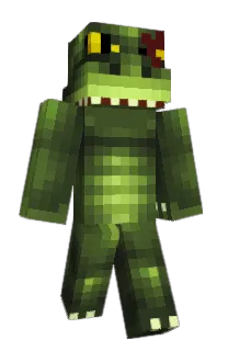 Front of racksDE's skin