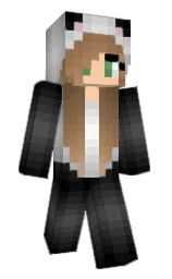 Bandagreen's Minecraft skin wearing the Migrator cape