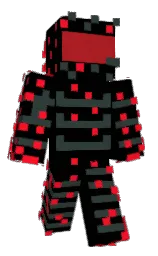 Exe_breh's Minecraft skin wearing the Menace cape