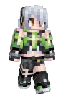 aararo Minecraft avatar full body
