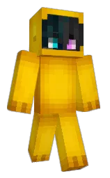 supernova and selective yellow Minecraft skin — Slim model — first worn by 6ViPh5