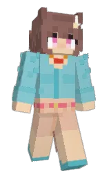 Slim Minecraft skin