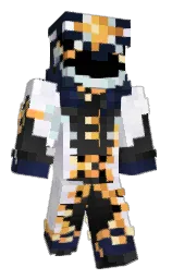iloin's Minecraft skin wearing the Twisted cape