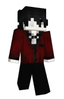 Front of Satanized's skin
