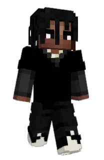 Front of sawck's skin