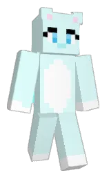 foam and white Minecraft skin — Classic model — first worn by StarPlatinum18