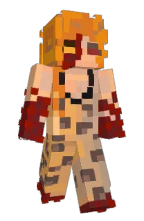 Front of GrassBlock356's skin
