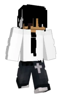 Front of berda's skin