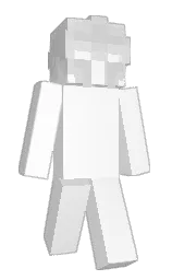 white and alto Minecraft skin — Slim model — first worn by ThePenspinneur
