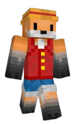 tall poppy and sea buckthorn Minecraft skin — Classic model — first worn by VinKi1681