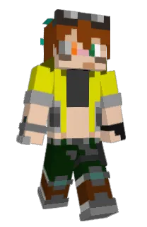 Front of Balzuka's skin