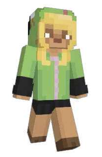 Front of admirer's skin