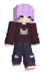 livid brown and gun powder Minecraft skin — Slim model — first worn by LavDreemurr