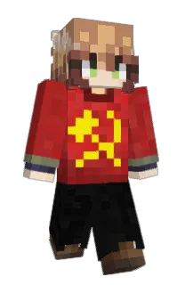 Front of Hettix's skin
