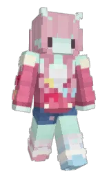 Slim Minecraft skin