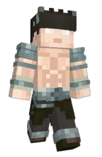 Front of LegionEye's skin