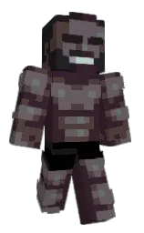 LordGlue's Minecraft skin wearing the Migrator cape