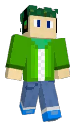 P3canPi3's Minecraft skin wearing the Zombie Horse cape