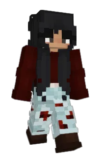 Front of LoreLiger's skin