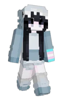 Front of AkaTragic's skin