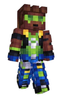 Front of Aamaranthus's skin