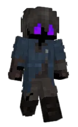 dune and black Minecraft skin — Slim model — first worn by Vespine_Anaya