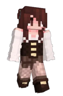 Front of geelocks's skin