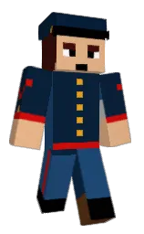 black pearl and blumine Minecraft skin — Classic model