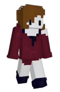 Front of Cometbug's skin