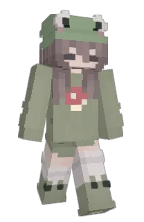 Front of klaart's skin