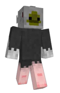 Front of PookyPanda's skin