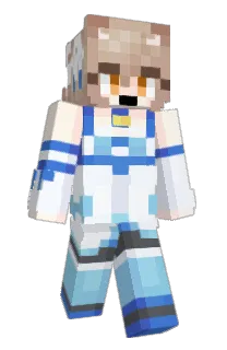 Front of DeMonAUS's skin