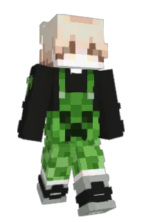 Front of conahn's skin