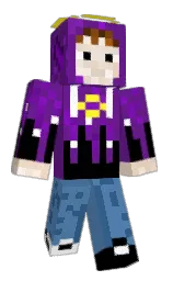 seance and steel blue Minecraft skin — Classic model — first worn by poifiri