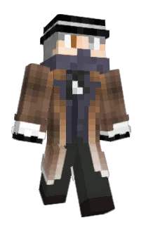 Front of butterworrior's skin