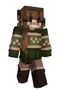 abakedpeach Minecraft avatar full body