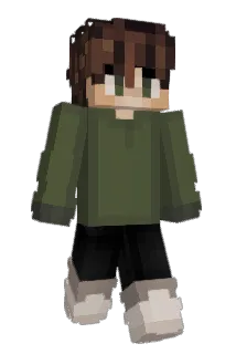 abashing Minecraft avatar full body