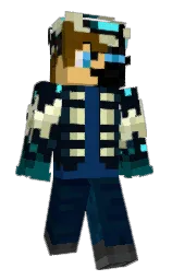 Falafolz's Minecraft skin wearing the Aurora cape