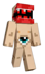 Caquitah's Minecraft skin wearing the Migrator cape