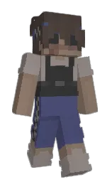 tenlich's Minecraft skin wearing the Migrator cape